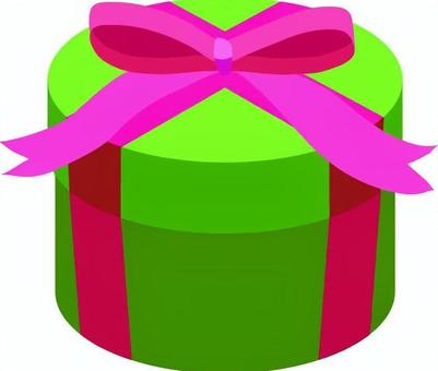 プレゼント プレゼントボックス,クリスマス,プレゼント,冬,ギフト,イベント,贈り物,リボン,緑,箱のイラスト素材