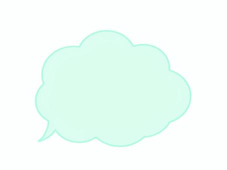 雲型ふきだし 吹き出し,コミック,雲型,シンプル,手描き,台詞,セリフ,マンガ,漫画のイラスト素材