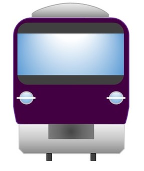電車88 電車88 電車,正面,列車,通勤,前,通学,公共交通機関,トレイン,鉄道,交通のイラスト素材