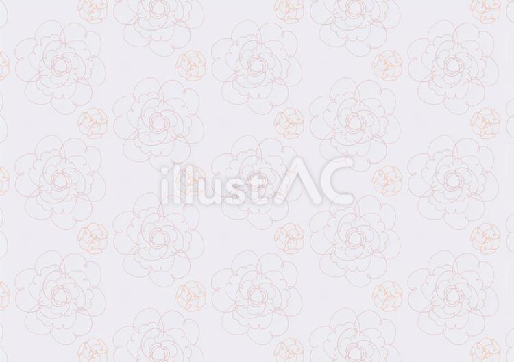 ふわふわした花のシームレス背景素材 花,ふわふわ,背景のイラスト素材