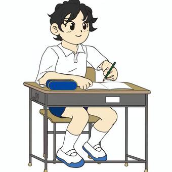 boy, school, learning, machine, JPG and PNG