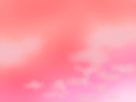 夕焼け空のイラスト 空,夕焼け,背景,壁紙,イラスト,手描き,きれいのイラスト素材