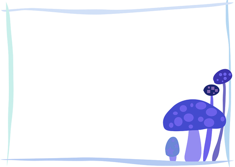 Illustration, mushroom, purple, autumn, 