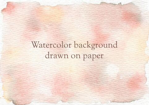 お洒落な古い紙ふう背景・ピンクベージュ 水彩,背景,手描き,紙,古い紙,テクスチャ,ペーパー,紙目,バック,ベージュのイラスト素材