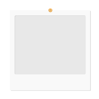 シンプルフォトフレーム2 フォトフレーム,フィルム,ポラロイド,シンプル,フレーム,四角,無地,白,背景素材,写真のイラスト素材