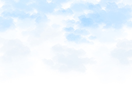 もこもこ背景青 雲,曇り,空,背景,ふわふわ,やさしい,シンプル,もこもこ,ふんわりのイラスト素材