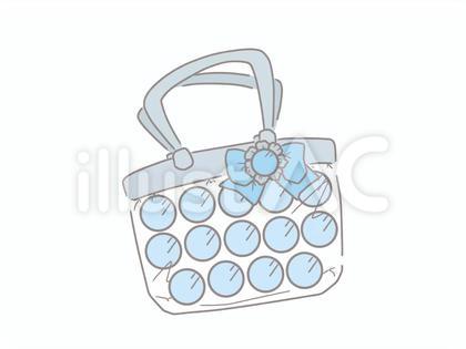 痛バッグ 水色