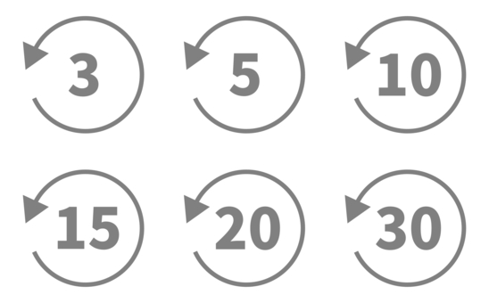 巻き戻しマーク セット グレー 巻き戻し,ビデオ,動画,音楽,再生,アプリ,スマホ,パソコン,プレイヤー,ムービーのイラスト素材