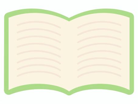 ノート01 ノート,ページ,罫線,本,入学,入学グッズ,入学準備,学用品,文具,文房具のイラスト素材