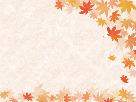 和紙背景の綺麗な紅葉のフレーム素材 13 和紙背景の綺麗な紅葉のフレーム素材 13 秋,背景,紅葉,フレーム,水彩,和紙,和風,秋背景,秋フレーム,手描きのイラスト素材