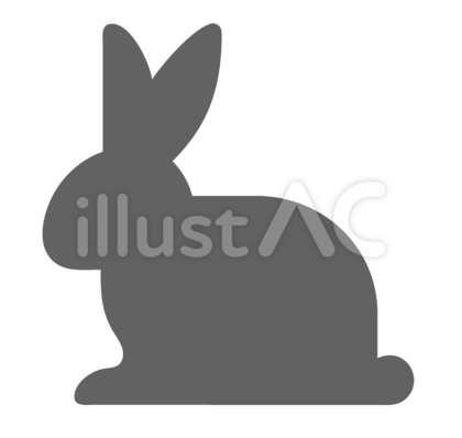 ウサギのアイコン01