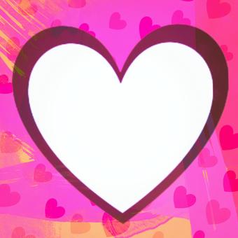 Heart frame illustration, Heart frame illustration, tim, khung, valentine,