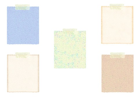 メモ メモ,セロハン,テープ,貼る,掲示,お知らせ,画用紙,ペーパー,文房具,コメントのイラスト素材