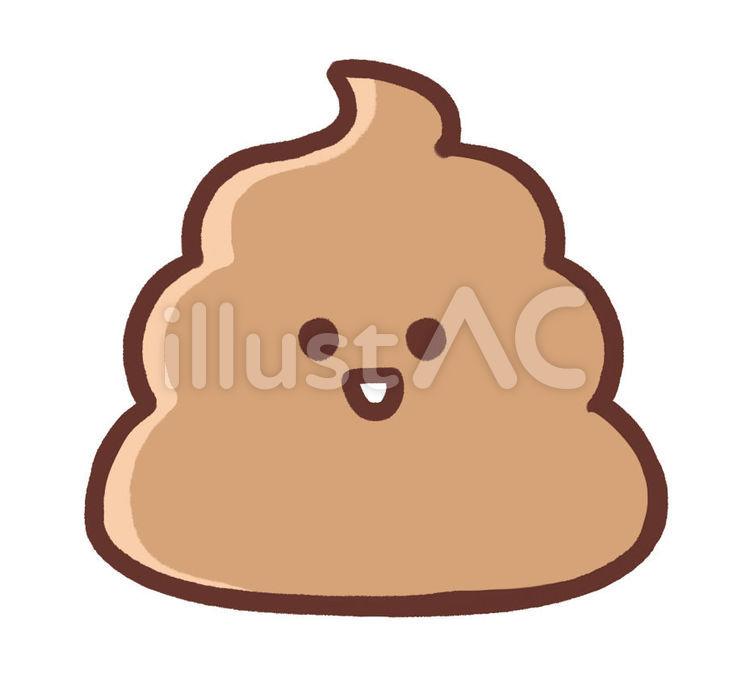 うんち（うんこ） うんち,うんこ,かわいいのイラスト素材