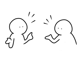 話し合う人たち 語る,話す,協議,相談,雑談,会話,話し合い,説得,会議,人のイラスト素材