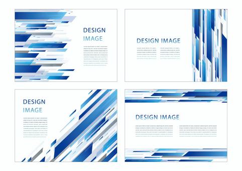 Technology background frame blue_4 types, technology, background, network, JPG, PNG and AI