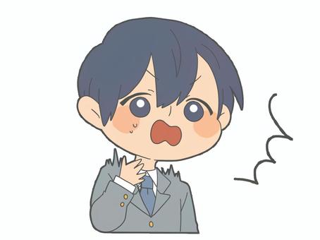 Surprised office worker, JPG and PNG Surprised office worker, surprised, office worker, male, JPG and PNG