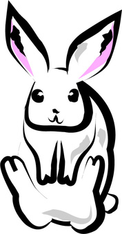 Illustration, rabbit, mammalian, small animals, 