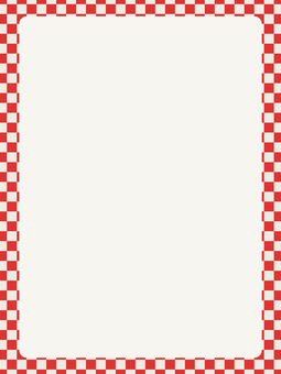 レトロヴィンテージ色の赤チェッカー枠A フレーム,チェッカー,アメリカン,レトロ,ヴィンテージ,クラシック,背景,赤,市松,模様のイラスト素材
