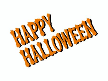 HAPPY HALLOWEEN　4　影 happyhalloween,halloween,ハッピー,ハロウィン,文字,秋,10月,イベント,行事,チラシのイラスト素材