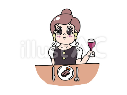 おしゃれ女子 食事