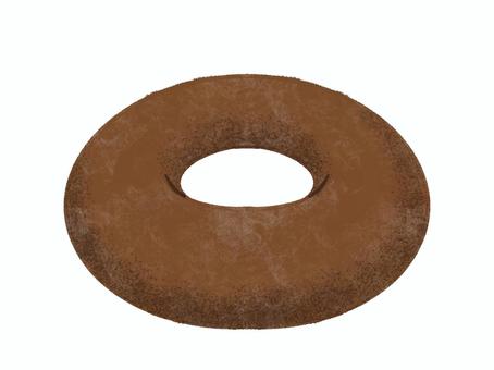 ドーナツ1 ドーナツ,食べ物,おやつ,お菓子,洋菓子,手描き,かわいい,やさしい,doughnut,donutのイラスト素材