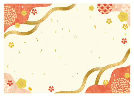 和風の背景素材