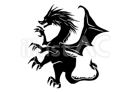 ドラゴンシルエット