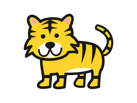 Illustration, dora, tiger, animal, 