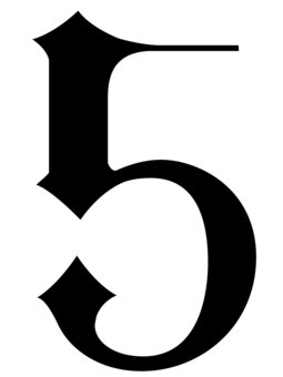 5 5 5,数字,文字,アイコン,番号のイラスト素材