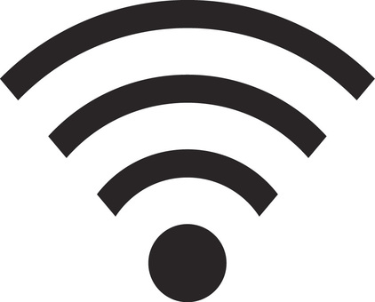 wi-fi mark icon, , JPG, PNG and AI