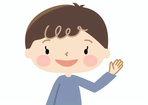 男孩問候, 男孩, 欢迎, 问候, JPG, PNG 和 AI