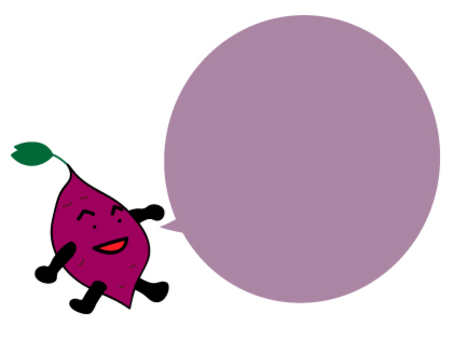 Imo-chan, frame, potato, purple, JPG and PNG