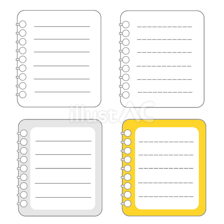 メモ帳 メモ帳,メモ,用紙のイラスト素材