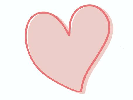 ハート ハート,ピンク,赤,赤色,ハートマーク,マーク,愛,恋,愛情,恋愛のイラスト素材