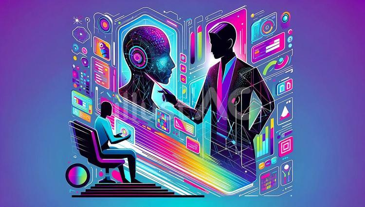 大規模言語モデル 大規模言語モデル 脳,知恵,テクノロジーのイラスト素材