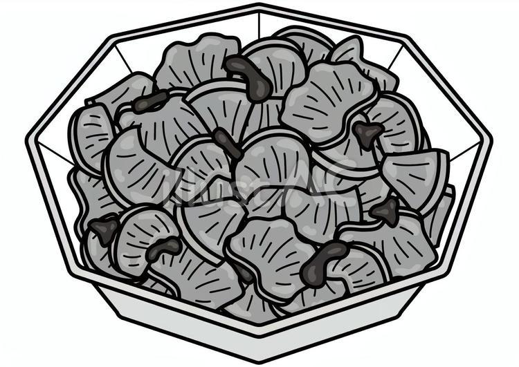 福神漬け-2c 福神漬け,漬物,小鉢のイラスト素材