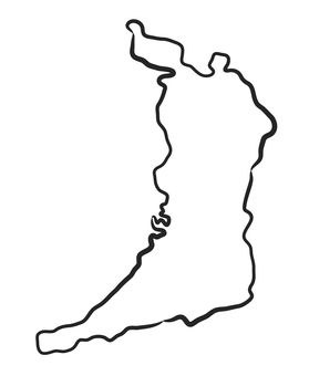 Hand-drawn Osaka prefecture, JPG, PNG and AI Hand-drawn Osaka prefecture, , JPG, PNG and AI