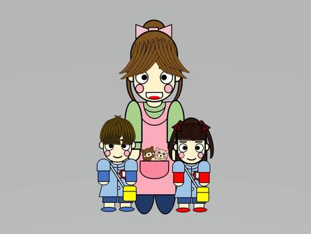 幼兒園老師一, JPG 和 PNG 幼兒園老師一, 保母, 苗圃, 女子, JPG 和 PNG