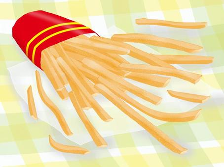 french fries, JPG french fries, french fries, potato, snack, JPG