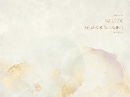 Japanese paper, watercolor and gold leaf Japanese background 327, JPG, PNG and AI Japanese paper, watercolor and gold leaf Japanese background 327, , JPG, PNG and AI