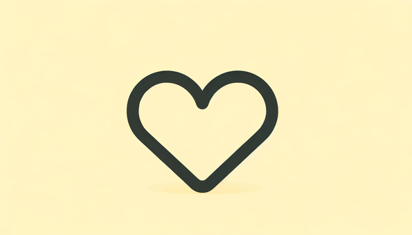 heart on yellow background, heart, symbol, love, JPG