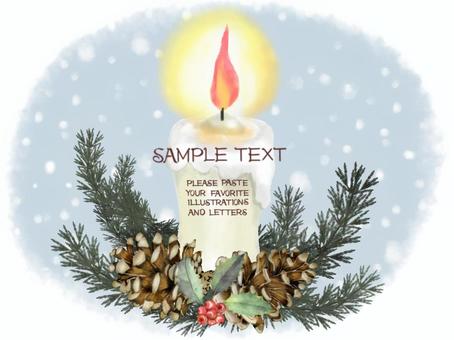 christmas candle christmas card, JPG and PNG christmas candle christmas card, , JPG and PNG