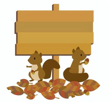 Squirrel headline Announcement, , JPG, PNG and AI