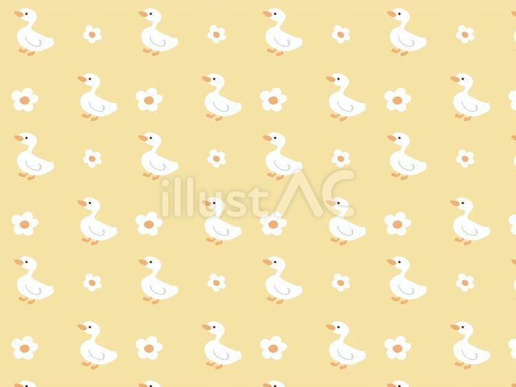 アヒルの背景 アヒル,鳥,背景のイラスト素材