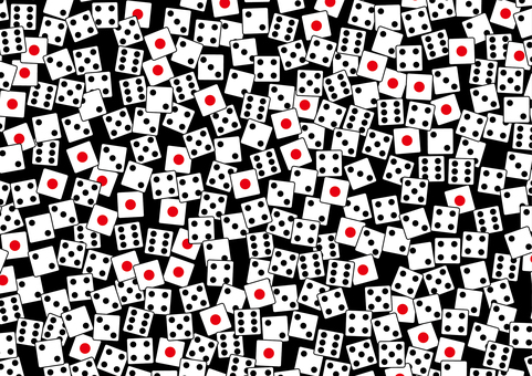 サイコロ背景f サイコロ,背景,壁紙,ゲーム,賽,遊び,ギャンブル,ダイス,四角,正方形のイラスト素材