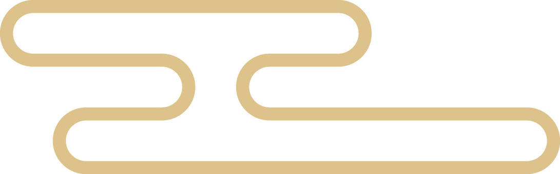 霞模様（2段線画） 霞模様,和柄,和風,霞,模様,柄,雲のイラスト素材