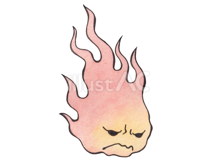 火の玉2 火の玉,怪談,妖怪のイラスト素材
