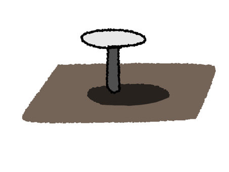 出る杭 出る,杭,釘,イメージ,pop調,手描き,挿絵,ワンポイント,素材,商用可のイラスト素材