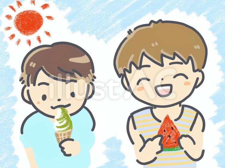 夏の思い出イラスト No 無料イラストなら イラストac